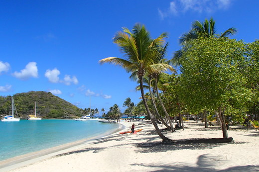 Pláž, Mayreau